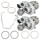 2011 Bmw 550 Turbocharger and Installation Accessory Kit 1