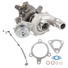 2011 Lincoln MKS Turbocharger and Installation Accessory Kit 1