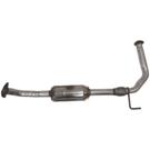 BuyAutoParts 45-600845W Catalytic Converter EPA Approved and o2 Sensor 2