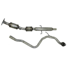 2011 Toyota Yaris Catalytic Converter EPA Approved and o2 Sensor 2