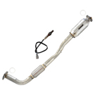 BuyAutoParts 45-500265Y Catalytic Converter CARB Approved and o2 Sensor 1