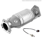 2009 Lexus LS600h Catalytic Converter EPA Approved and o2 Sensor 1