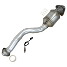 BuyAutoParts 45-601215W Catalytic Converter EPA Approved and o2 Sensor 1