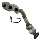 2008 Lexus IS250 Catalytic Converter EPA Approved and o2 Sensor 1