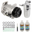 2010 Gmc Sierra 2500 HD A/C Compressor and Components Kit 1
