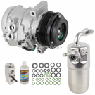 2014 Gmc Sierra 3500 HD A/C Compressor and Components Kit 1
