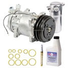 1990 Volvo 760 A/C Compressor and Components Kit 1