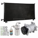2001 Gmc Sierra 1500 A/C Compressor and Components Kit 1