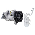 2011 Volvo S40 A/C Compressor and Components Kit 1