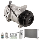 2014 Gmc Sierra 3500 HD A/C Compressor and Components Kit 1