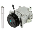 2014 Fiat 500 A/C Compressor and Components Kit 1
