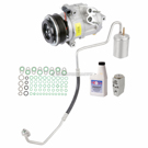 2012 Ford Flex A/C Compressor and Components Kit 1