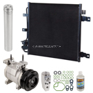 2012 Jeep Wrangler A/C Compressor and Components Kit 1