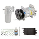 1998 Chevrolet Express 1500 A/C Compressor and Components Kit 1