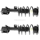 2014 Ford Fusion Shock and Strut Set 1