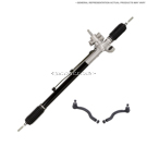 2019 Dodge Ram Trucks Rack and Pinion and Outer Tie Rod Kit 1