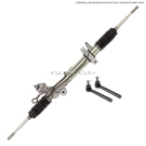 2013 Dodge Durango Rack and Pinion and Outer Tie Rod Kit 1