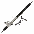 2003 Toyota Sequoia Rack and Pinion and Outer Tie Rod Kit 1