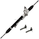 2005 Toyota Tacoma Rack and Pinion and Outer Tie Rod Kit 1