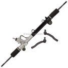 2007 Toyota Sienna Rack and Pinion and Outer Tie Rod Kit 1