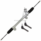 2005 Gmc Yukon XL 2500 Rack and Pinion and Outer Tie Rod Kit 1