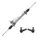 2003 Toyota Sienna Rack and Pinion and Outer Tie Rod Kit 1