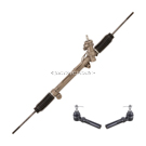 2007 Chevrolet Uplander Rack and Pinion and Outer Tie Rod Kit 1