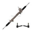 2008 Dodge Dakota Rack and Pinion and Outer Tie Rod Kit 1