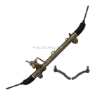 2007 Toyota Sienna Rack and Pinion and Outer Tie Rod Kit 1
