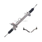 2003 Toyota Camry Rack and Pinion and Outer Tie Rod Kit 1