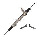 BuyAutoParts 89-20626K9 Rack and Pinion and Outer Tie Rod Kit 1