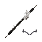 2007 Nissan Pathfinder Rack and Pinion and Outer Tie Rod Kit 1