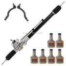 2004 Honda Accord Rack and Pinion and Outer Tie Rod Kit 1
