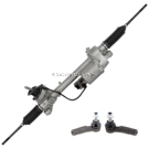2014 Volkswagen Tiguan Rack and Pinion and Outer Tie Rod Kit 1