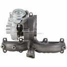 1999 Volkswagen Golf Turbocharger and Installation Accessory Kit 5