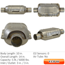 2006 Ford E-450 Super Duty Catalytic Converter EPA Approved 1