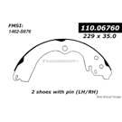 2002 Subaru Forester Brake Shoe Set 1