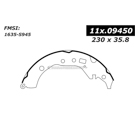 Centric Parts 111.09450 Brake Shoe Set 2