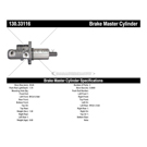 2008 Audi A4 Quattro Brake Master Cylinder 3