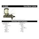 Centric Parts 130.40009 Brake Master Cylinder 3