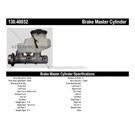 1998 Honda Odyssey Brake Master Cylinder 3