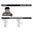 Centric Parts 130.42311 Brake Master Cylinder 3