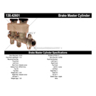 Centric Parts 130.42601 Brake Master Cylinder 3
