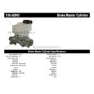 Centric Parts 130.42903 Brake Master Cylinder 3