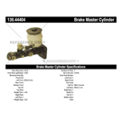 Centric Parts 130.44404 Brake Master Cylinder 3