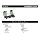 Centric Parts 130.44703 Brake Master Cylinder 3