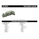 2001 Toyota Sienna Brake Master Cylinder 3