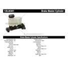 Centric Parts 130.45301 Brake Master Cylinder 3