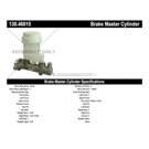 Centric Parts 130.46015 Brake Master Cylinder 3