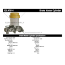 Centric Parts 130.47014 Brake Master Cylinder 3